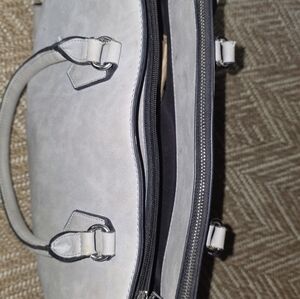 Elegant Nicole Miller New York Light Gray WoMen's Bag